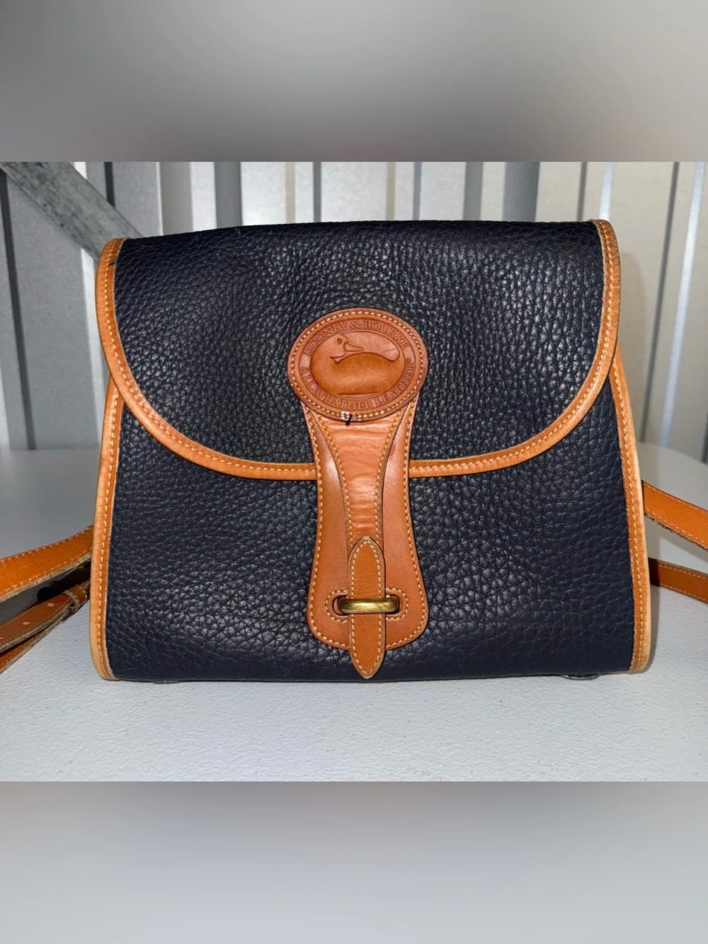 vintage Dooney & Bourke All-Weather Leather bag